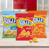 Bugles Crispy Corn Snacks Multipack, Original Flavor, Snack Bags, 10 ct