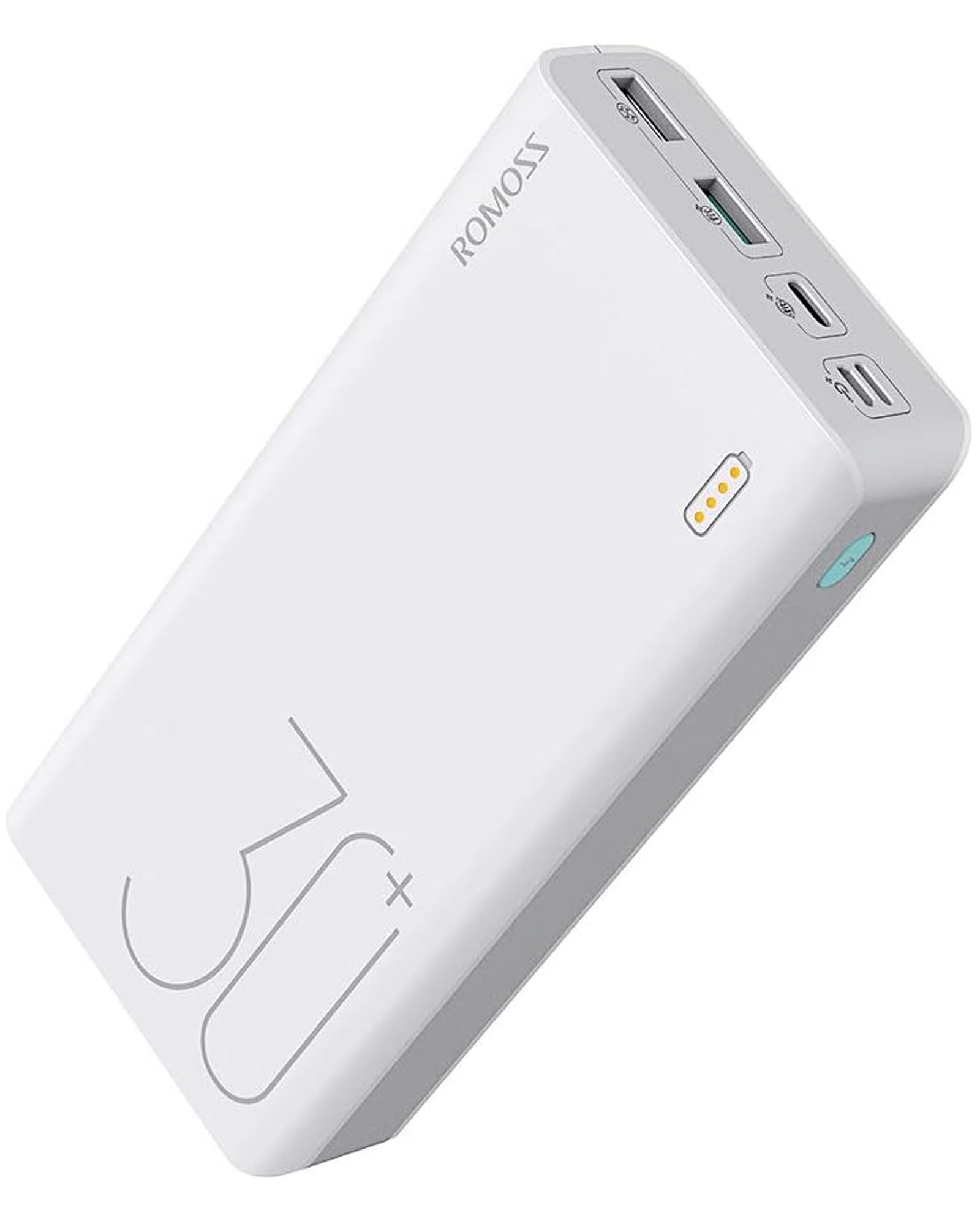 ROMOSS Power Bank, 30,000mAh Portable Phone Charger with USB C 3 Outputs & 3 Inputs, External Battery Pack PD 18W with iPhone 15/14/13/12, iPad, Samsung Galaxy and More