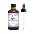 Siva Lavender Essential Oil 4 Fl Oz with Glass Dropper – 100% Pure, Natural, Undiluted & Therapeutic Grade, Amazing for Skin & Hair Care, Diffuser, Aromatherapy, Massage, DIY Soaps & Candles