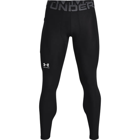 Under Armour Men's HeatGear Armour Leggings , Black (001)/Pitch Gray, X-Large