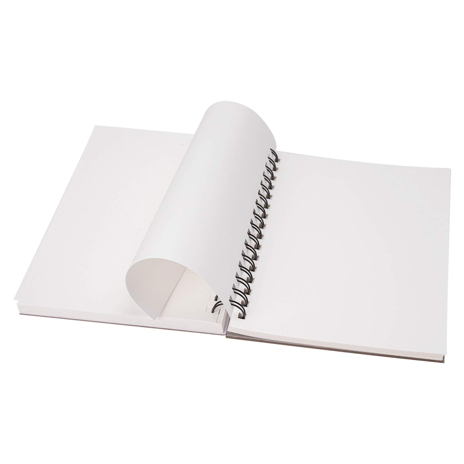 Amazon Basics Sketch Pad for Artists, 67 lb. / 100 gsm, 100 Sheets, 5.5"x8.5", White