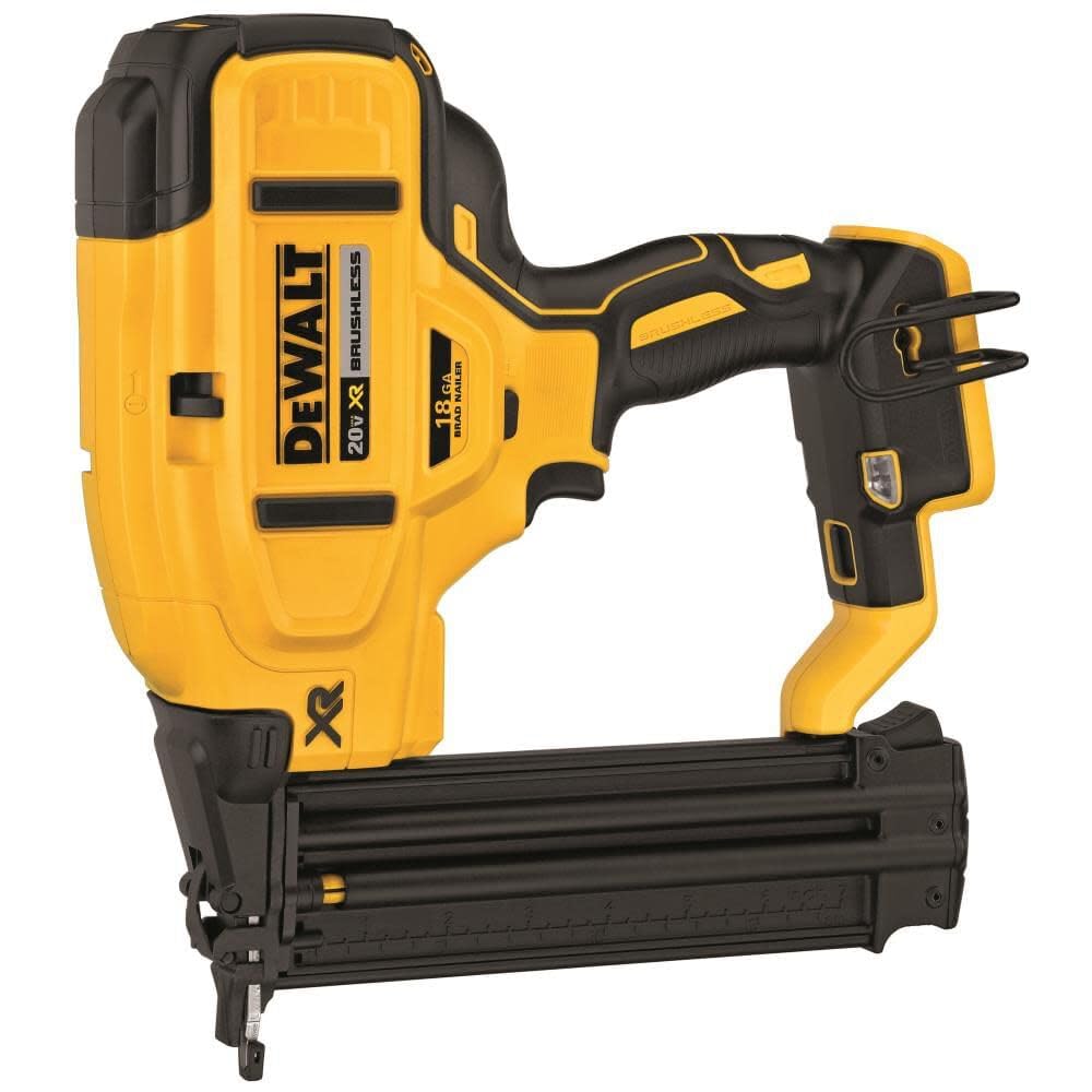 DEWALT DCN680B 20V MAX* XR® 18 GA Cordless Brad Nailer (Tool Only)