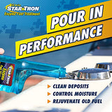 Star Tron Enzyme Fuel Treatment, Small Engine Formula, 16 Fl Oz â€“ Treats up to 96 Gals â€“ Gas Additive Rejuvenates & Stabilizes Old Gasoline, Cures & Prevents Ethanol Problems, Improves MPG & More