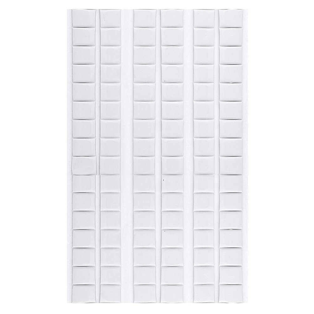 102 Pcs Adhesive Poster Sticky Tack Putty,Removable Putty Mounting Poster Putty Reusable Wall Safe Tack Putty for Wall Hanging Pictures Museum, Cleaning, Nail (White)