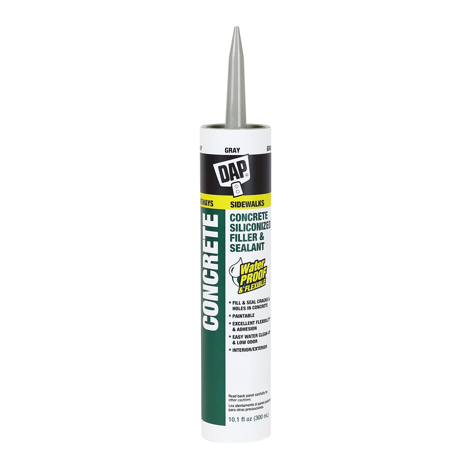 DAP Concrete and Mortar Filler and Sealant, Gray, 10.1 Oz (7079818096)