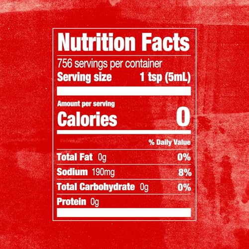 Franks RedHot Original Cayenne Pepper Hot Sauce, 1 gal - One Gallon Bulk Container of Cayenne Pepper Hot Sauce to Add Flavorful Heat to Entrees, Sides, Snacks, and More