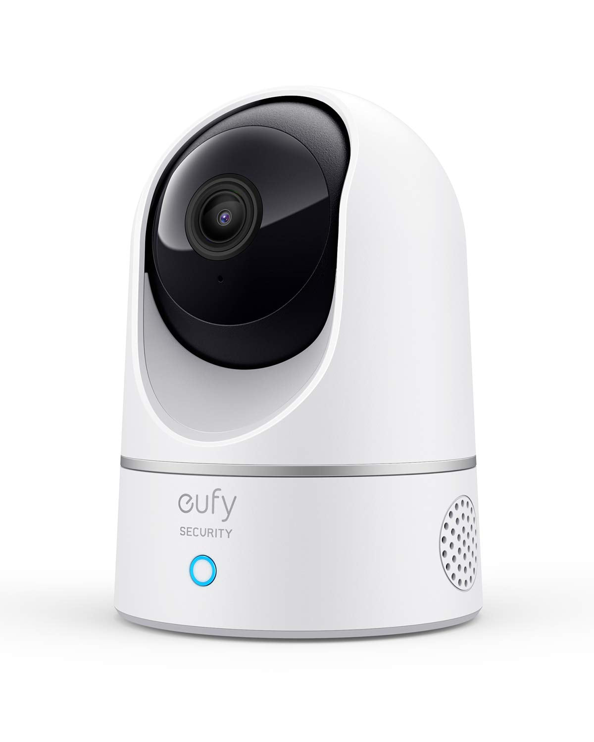 eufy Security Indoor Cam E220، كاميرا للأمن المنزلي، إمالة وتدوير، كاميرا للكلاب/الحيوانات الأليفة، واي فاي 2K قابلة للتوصيل، تتبع الحركة، تنبيهات الحركة فقط، رؤية ليلية، متوافقة مع HomeBase 3، دعم المساعد الصوتي