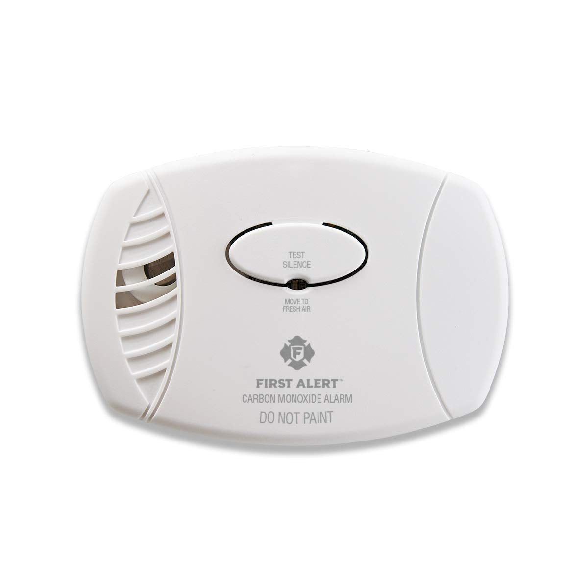 First Alert Carbon Monoxide Detector, Plug-In Alarm with Battery Backup, CO605, White, 1-Pack