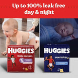 Huggies Size 6 Diapers, Little Movers Baby Diapers, Size 6 (35+ lbs), 96 Ct (2 Packs of 48)