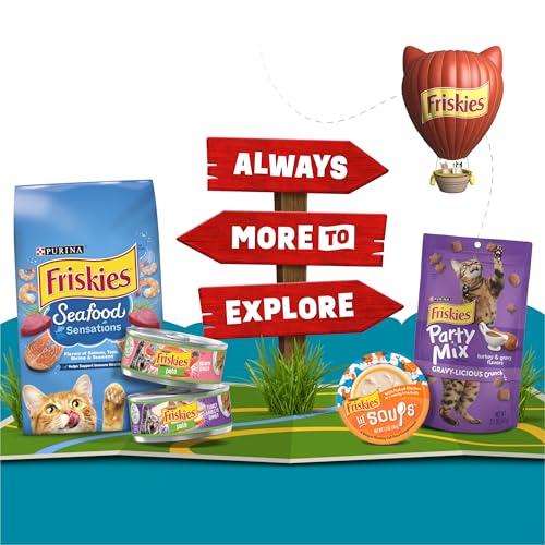 Purina Friskies Lickable Cat Treats Bits ‘n Broth With Shredded Chicken in a Dreamy Broth - (Pack of 16) 1.2 oz. Pouches