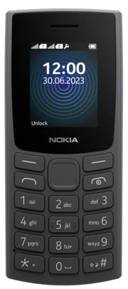 Nokia 105 4G | Dual SIM | GSM Unlocked Mobile Phone | Volte | Charcoal | International Version | Not AT&T/Cricket/Verizon Compatible