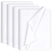 130 Sheets 14"x20" White Tissue Paper for Gift Bags, Gift Wrapping Tissue Paper Bulk for DIY Crafts, Birthday, Christmas, Party Decor