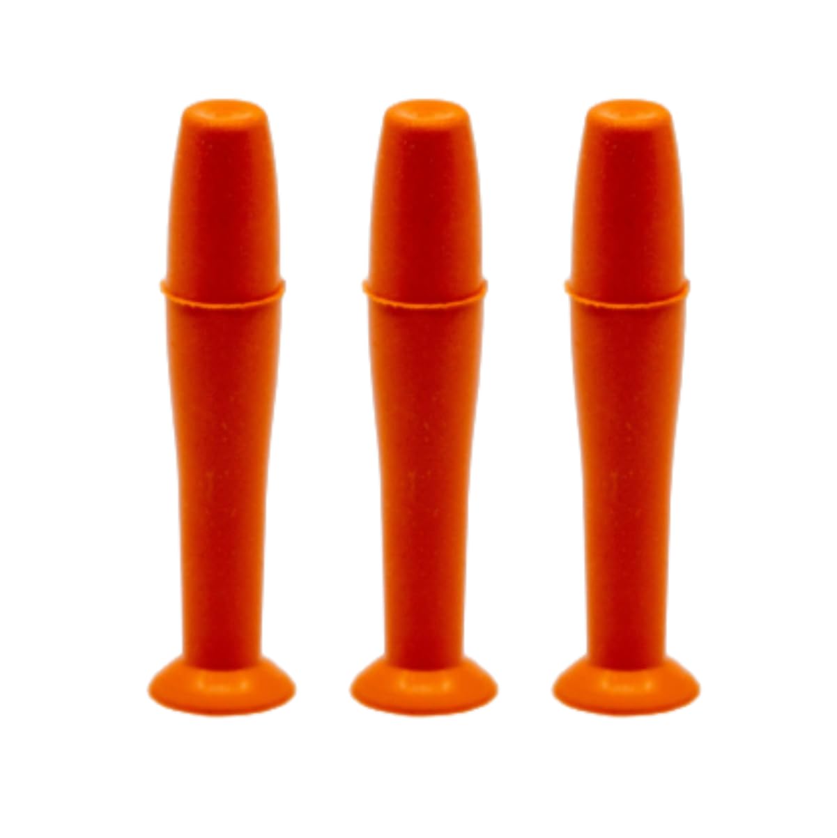 DMV Ultra Hard Contact Lens Remover **NOT for Soft Lenses** (Orange, 3 Count (Pack of 1))