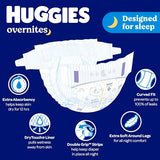 Huggies Size 5 Overnites Baby Diapers: Overnight Diapers, Size 5 (27+ lbs), 100 Ct (2 Packs of 50)