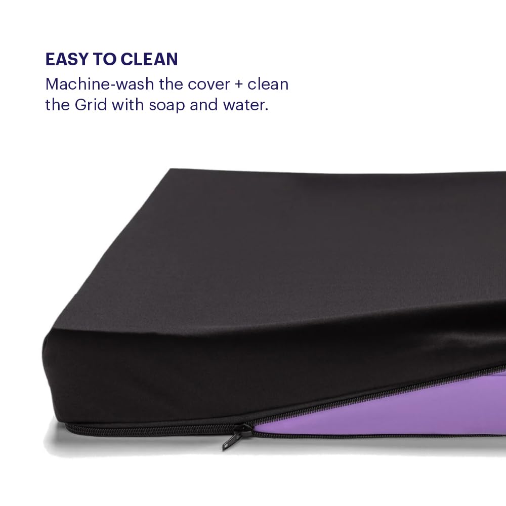 Purple Ultimate Seat Cushion | Pressure Reducing Grid Designed for Ultimate Comfort | Designed for Gaming | Made in The USA