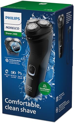 Philips Norelco Shaver 2300 Rechargeable Electric Shaver with PopUp Trimmer, S1211/81