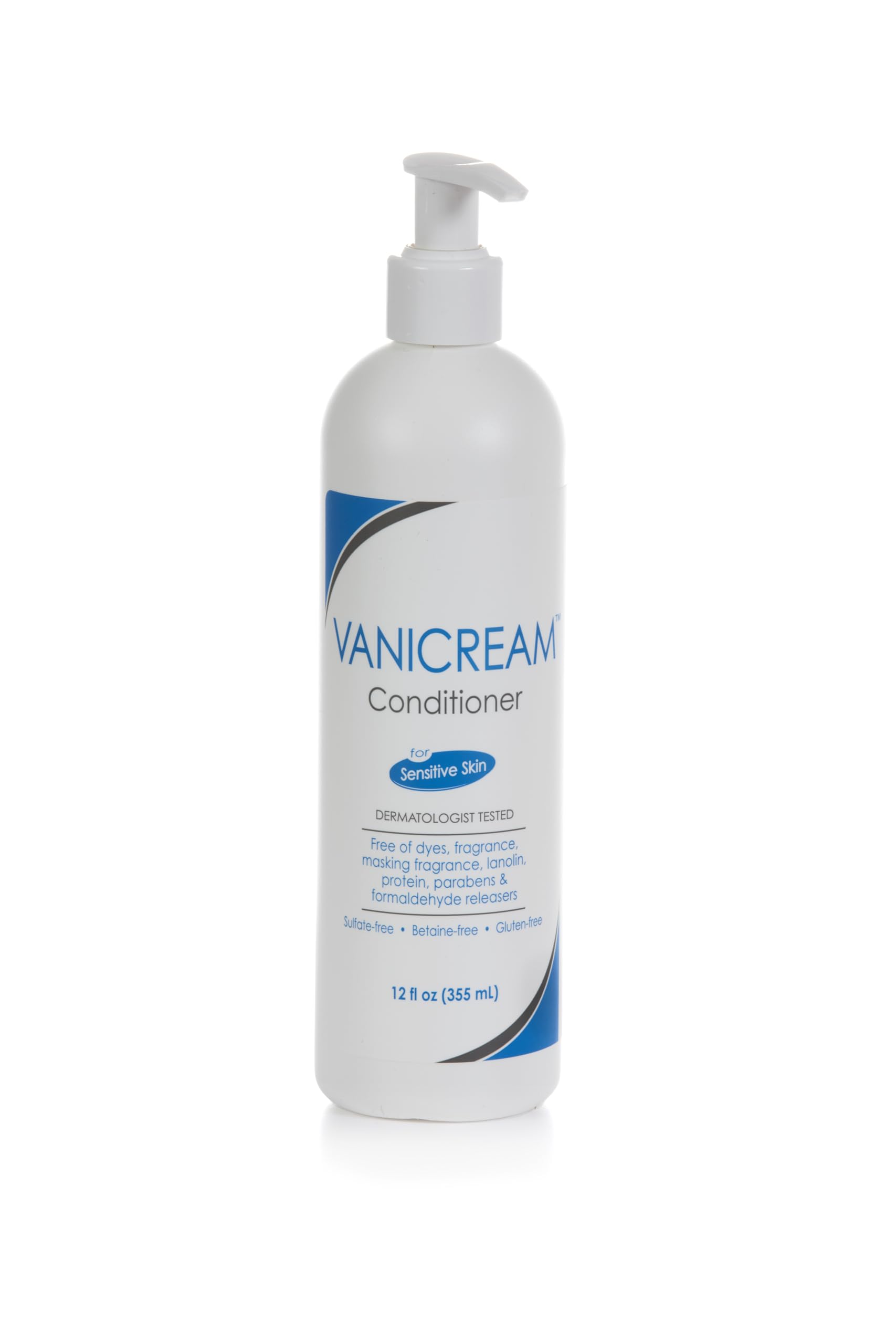 Vanicream Conditioner Ã¢ÂÂ pH Balanced Mild Formula Effective For All Hair Types and Sensitive Scalps - Free of Fragrance, Lanolin, and Parabens Ã¢ÂÂ 12 Fl Oz