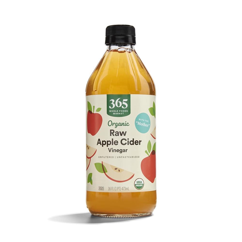 365 by Whole Foods Market, Organic Raw Apple Cider Vinegar, 16 Fl Oz