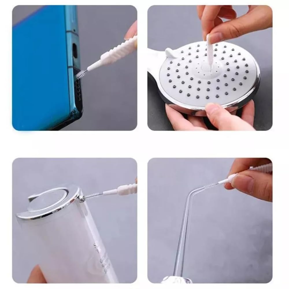 10 Pack Phone Charge Port Cleaning Tool kit, Anti-Clogging Mini Brushes Cleaner for iPhone 16 Pro Max Speaker and Receiver, Multifunctional Cleaning Tool Compatible with AirPods 4,Tablet Camera Etc