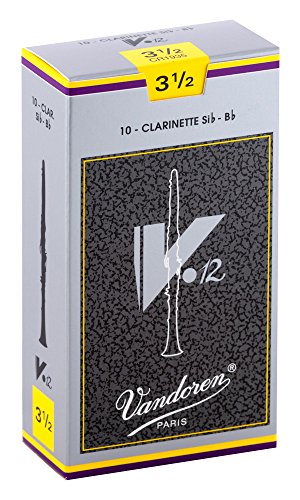 Vandoren CR193 Bb Clarinet V.12 Reeds Strength 3; Box of 10