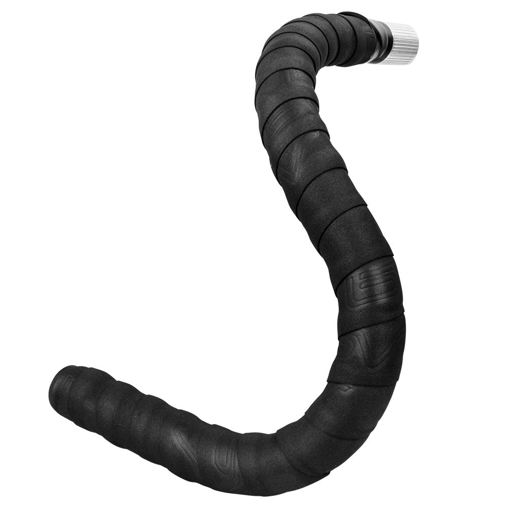 BV Handlebar Tape for Road Bike - Comfortable & Durable EVA Foam - Easy to Install - 2 Rolls & Accessories Included - Black/White