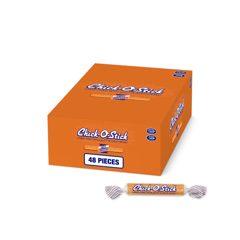 Chick-O-Stick Peanut Butter Coconut Candy 48 count 0.36oz