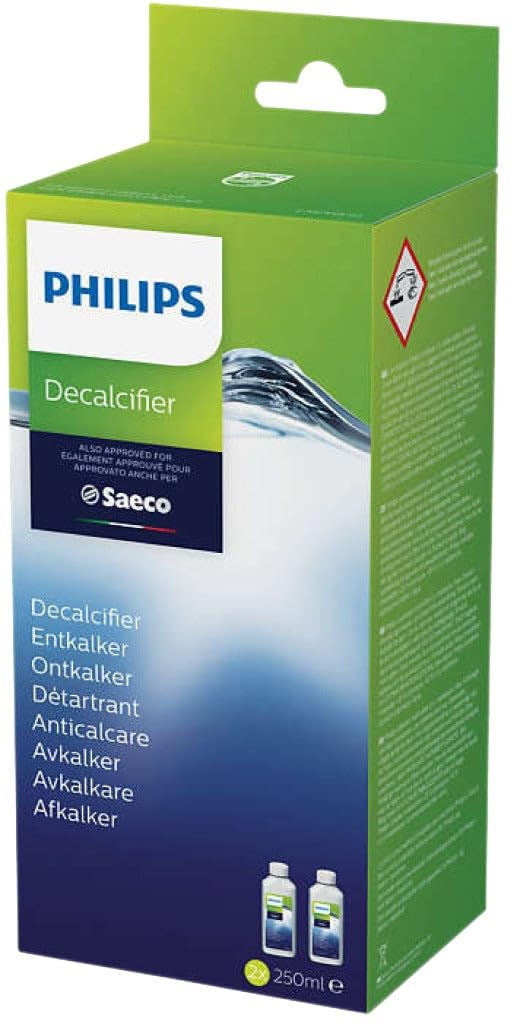 Philips CA6700/22 Universal Liquid Descaler, Saeco and Other Fully Automatic Coffee Machines Value Pack 2 x 250 ml