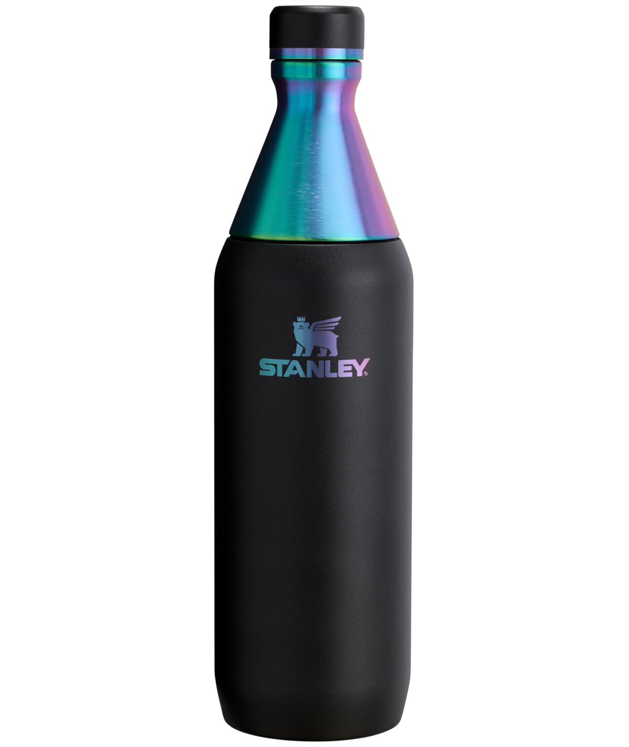 Stanley All Day Slim Bottle 20 OZ | Twist off Lid with Leakproof Seal | Slim Design for Travel & Gym | Insulated Stainless Steel | BPA-Free | Cream