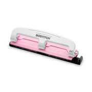 PaperPro inCOURAGE 12 Reduced Effort 3-Hole Punch, 12 Sheets, Pink (2188)