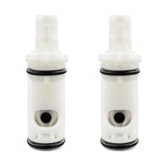 1224 1224B Faucet Cartridge Replacement Compatible with Moen Two Handle Faucets Replacement Kit For Most Double Handle Moen Faucets and Tub/Showers Repair Kit,2 Pack