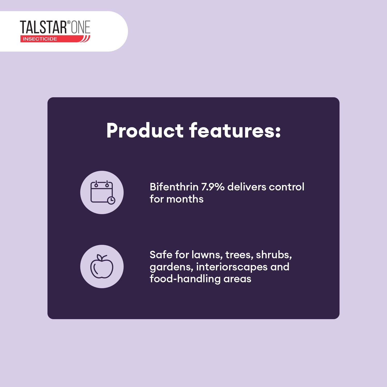 Talstar One (Bifenthrin 7.9%), Water-Based – Controls 75+ Indoor & Outdoor Pests, EPA-Approved, Yields 32–320 Gal