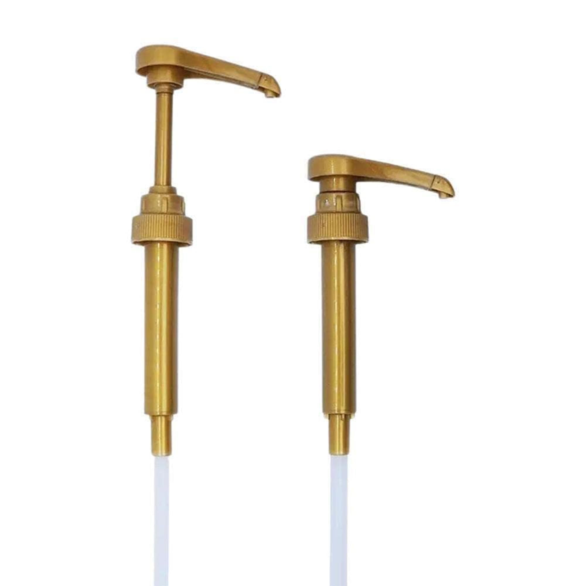 Syrup Pump Compatible with Torani, DaVinci and Skinny (Set of 2) - fits bottles (25.4 oz-750ml)