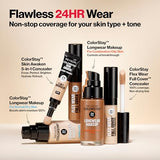 Revlon Liquid Foundation, ColorStay Face Makeup for Combination & Oily Skin, SPF 15, Longwear Medium-Full Coverage with Matte Finish, Buff (150), 1.0 Oz