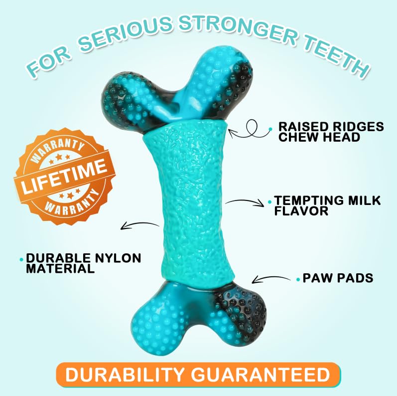 FRLEDM Dog Toys for Aggressive Chewers Indestructible Dog Toys, Durable Tough Dog Chew Toys for Medium and Large Large Breed Dogs，Dog Toys to Keep Them Busy