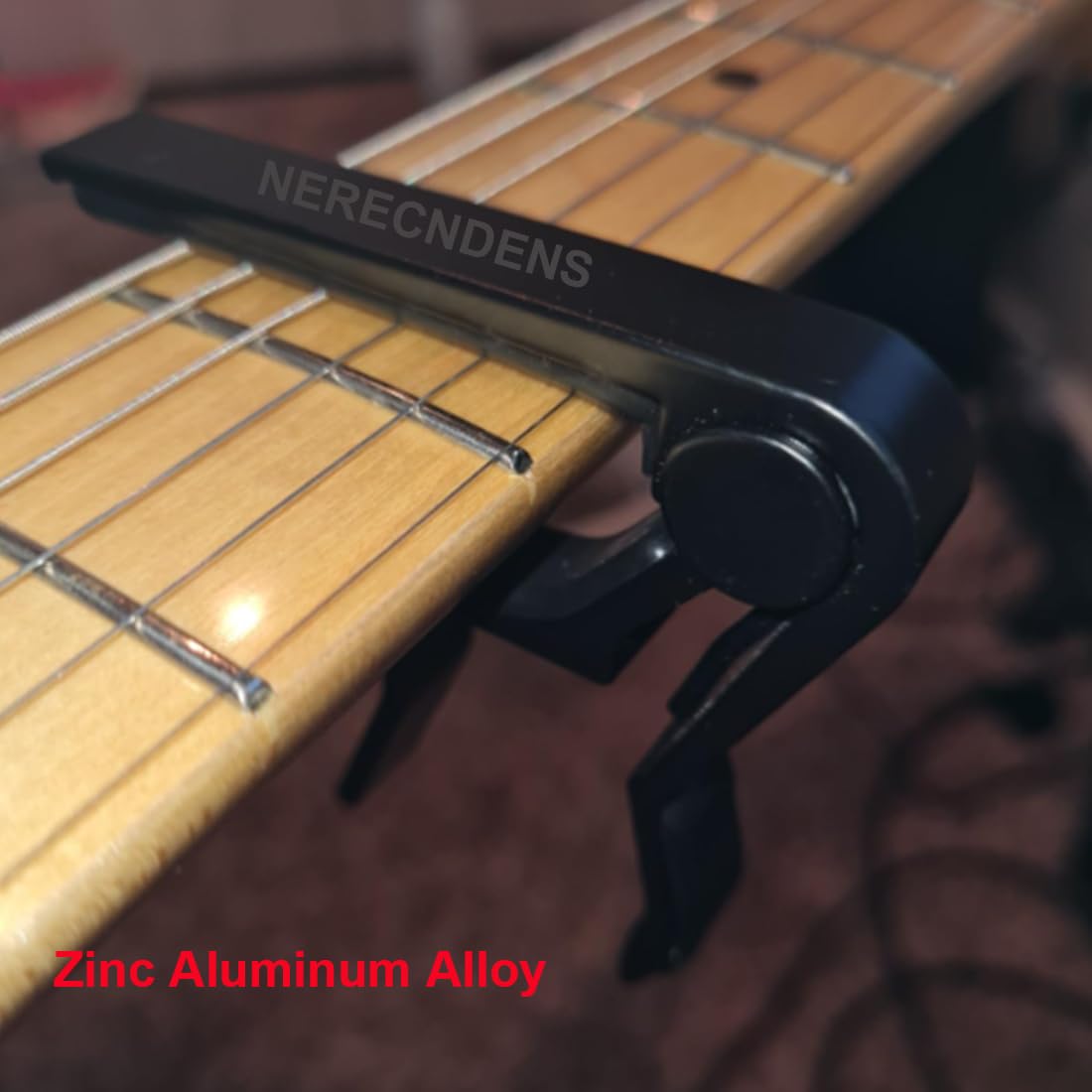 NERECNDENS 66PCS Guitar Accessories Kit, Acoustic Changing Tool, Including Guitar Acoustic Strings, Picks, Capo, String Winder&Cutter, Tuner, Bones, for Players and Beginners