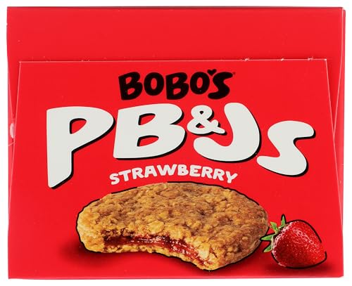 Bobos Oat Bars Bars PB&Js Strawberry 4Pk 8.4 OZ