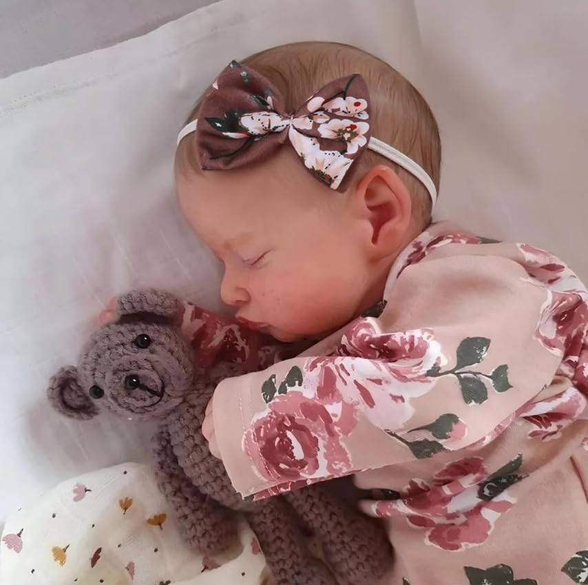 Kaydora Reborn Baby Girl Dolls - 20 inch Lifelike Newborn Baby with Realistic Veins for Kids Age 3 +