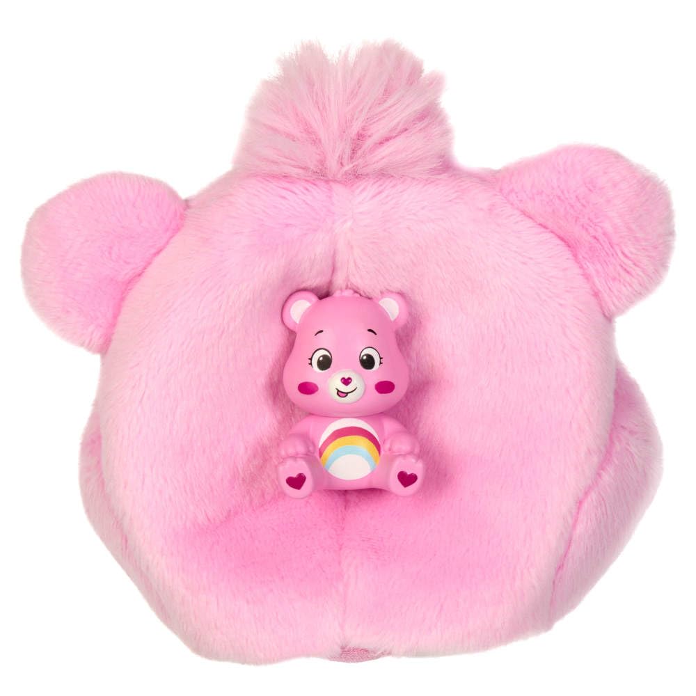 Barbie Cutie Reveal Doll & Accessories, Care Bears Series, Fashion Doll with Cheer Bear Costume & 10 Surprises Including Color Change & Mini Bear