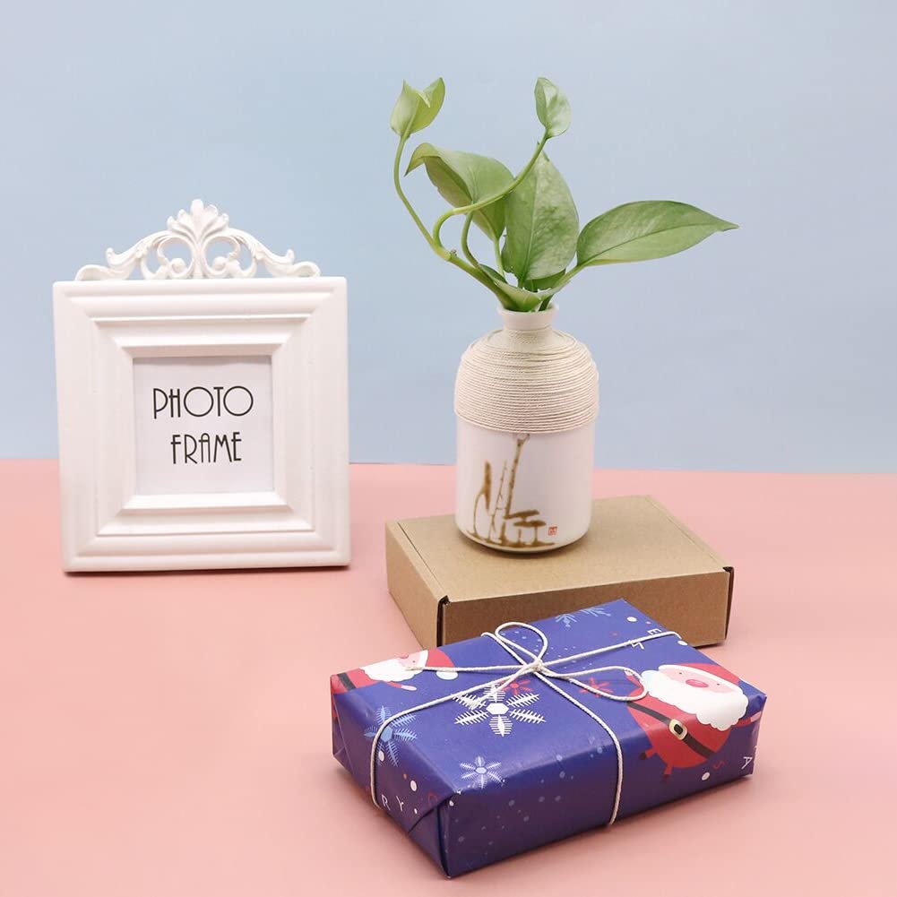 Vivifying Butchers Twine, 328 Feet 3Ply Cotton Bakers Twine, Food Safe Cooking String for Tying Meat, Making Sausage, Trussing Turkey, Roasting and Packing (Beige)