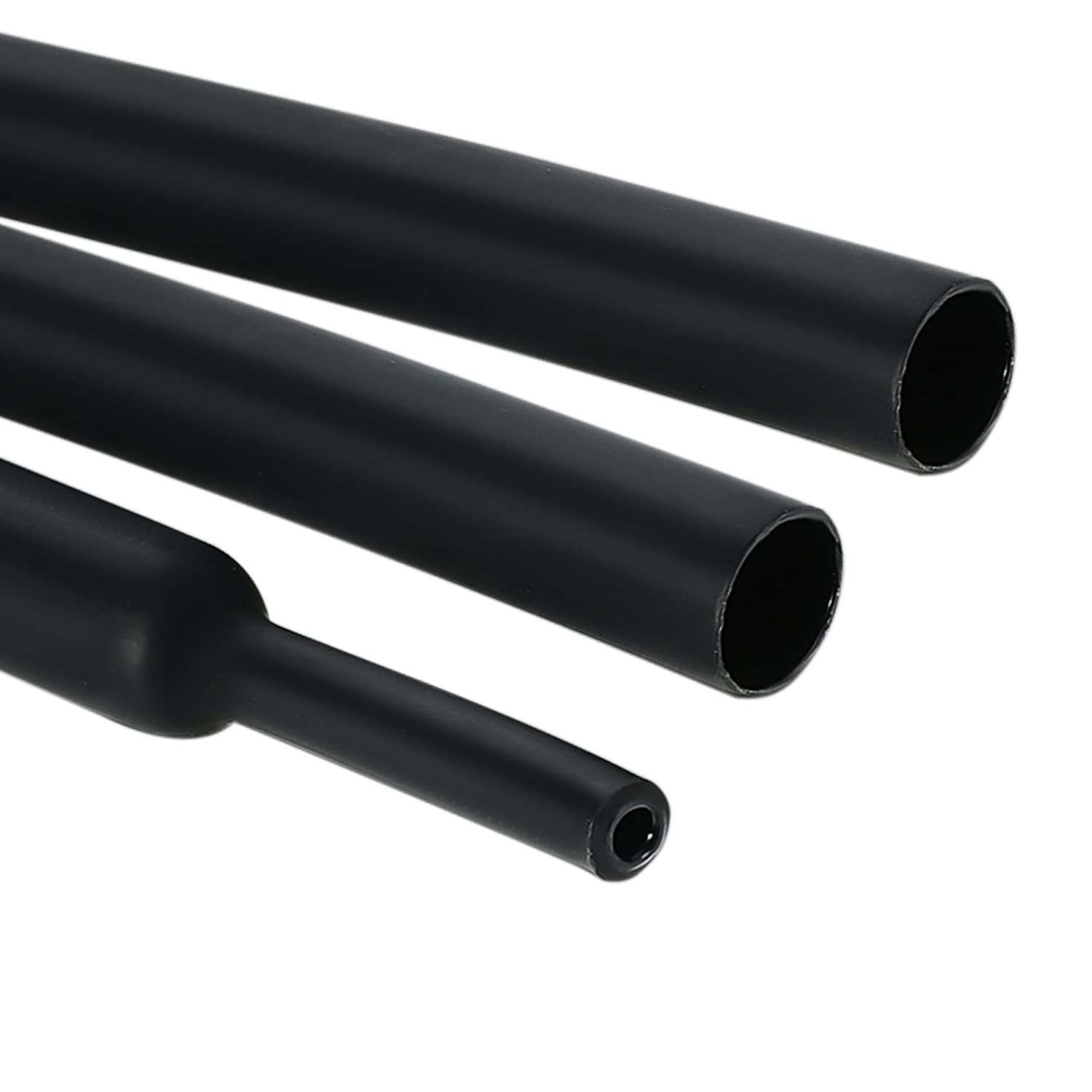 ALEKOR Heat Shrink Tubing Kit - 3:1 Ratio Adhesive Lined, Marine Grade Shrink Wrap Industrial Heat-Shrink Tubing - 240 PCS