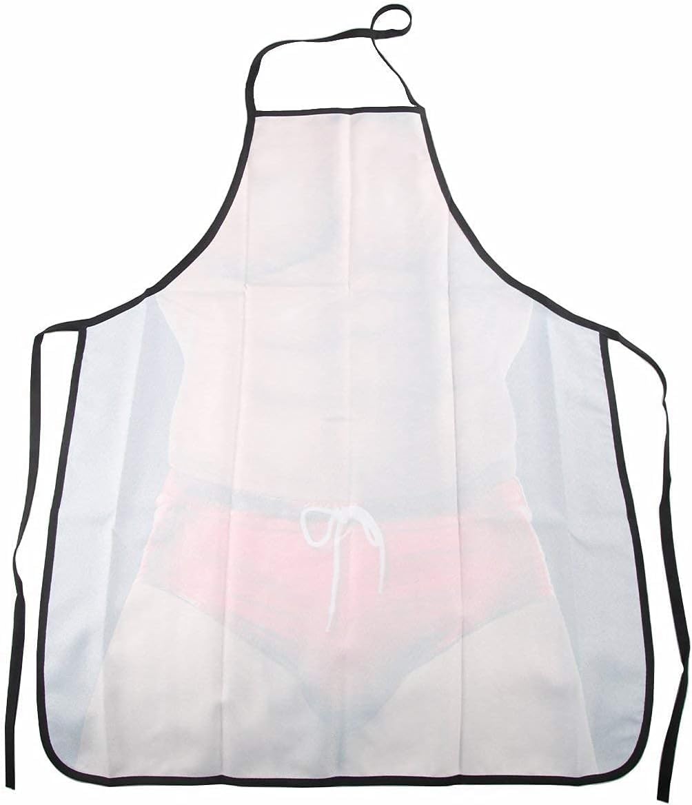 ABCTen Apron Kitchen Funny Creative Cooking Grilling Baking Party Apron Gift For Men