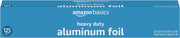 Amazon Basics Heavy Duty Aluminum Foil, 125 Sq Ft (Pack of 1)