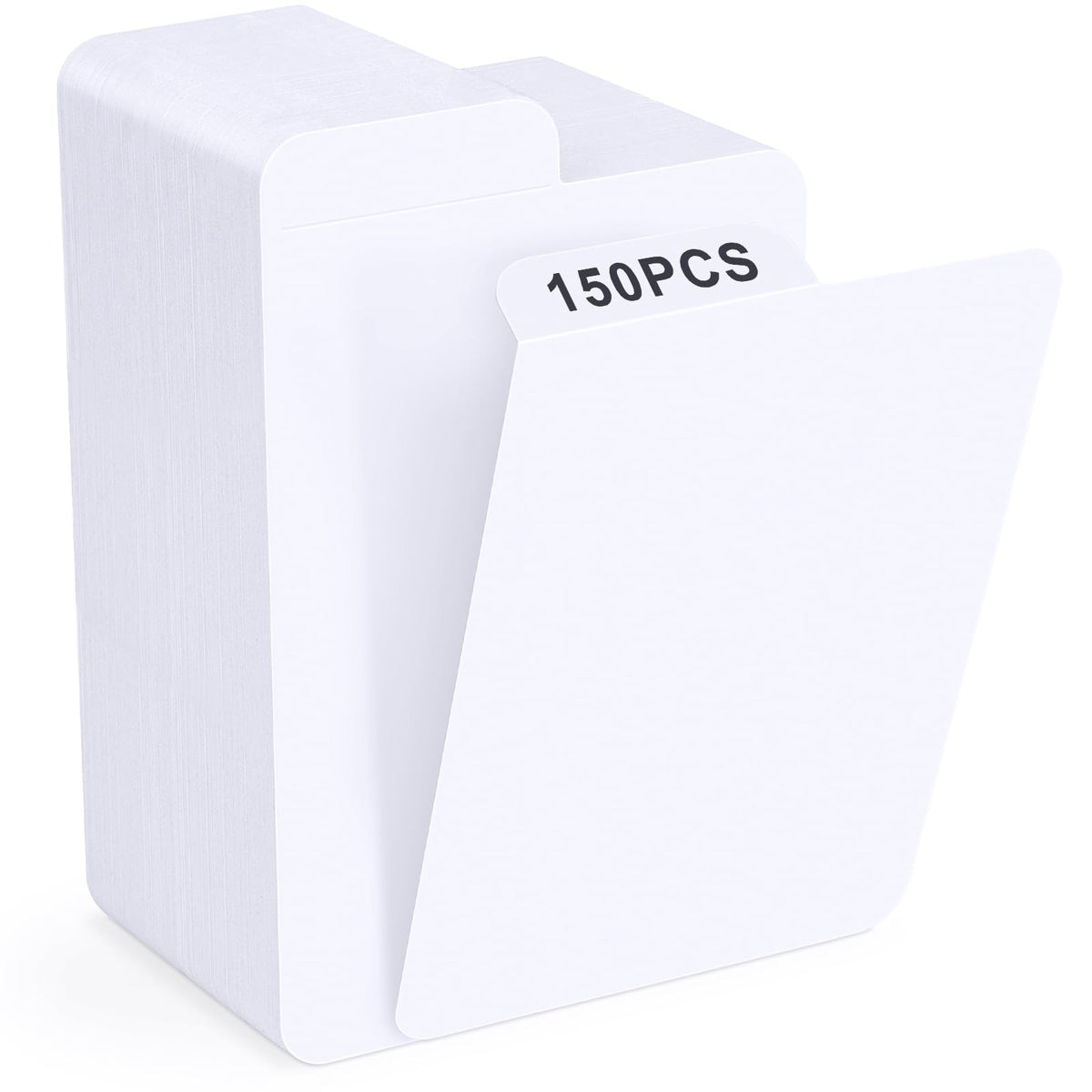 Trading Card Dividers, 150PCS Paper Divider Cards for Storage Boxes, Baseball/MTG/TCG/Sports/Game Cards Organizer, Standard Card-Vertical