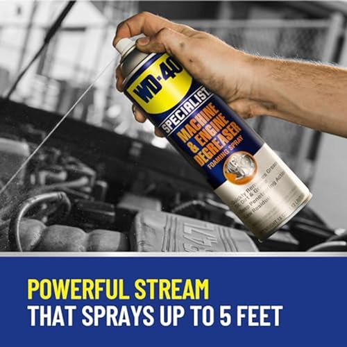 WD-40 Specialist Machine & Engine Degreaser Foaming Spray, 18 OZ