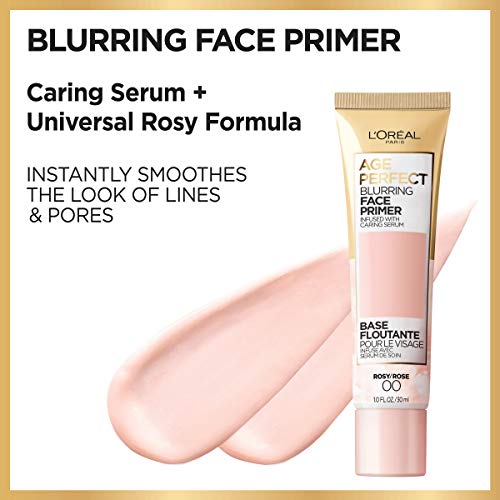 L'Oreal Paris Age Perfect Face Blurring Primer Infused with Caring Serum Smoothes Liners and Pores