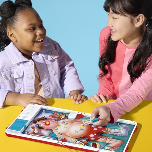 Operation Electronic Board Game with All-in-One Carrying Case | 2 Ways to Play | Ages 6+ | 1+ Players | 10 Mins. | Fun Kids Games