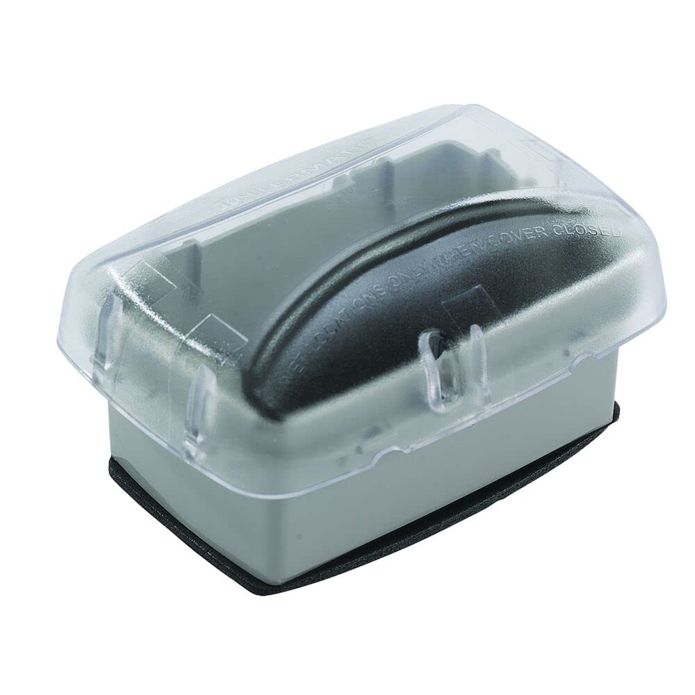 Intermatic WP3100C Weatherproof Electrical Outlet Cover - Extreme Temperature Resistance, Heavy-Duty Construction, Versatile Design & Multi-Configurable, Easy Install, Secure Fit for Outdoor in-Use
