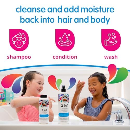 So Cozy 3-in-1 Shampoo Conditioner Wash - All-in-1 Kids Moisturizing Body Wash - Paraben-Free (10.5 Fl.Oz.)