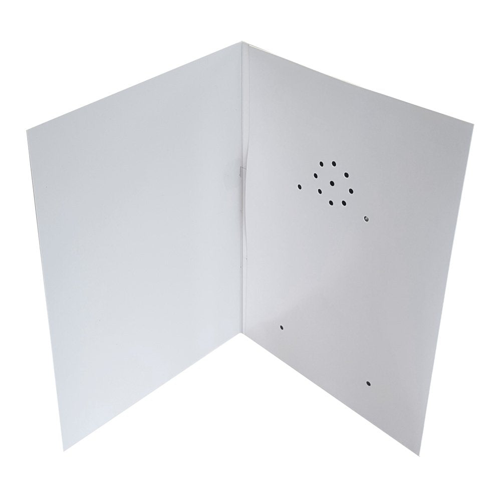 Talking Products, Voice Recordable Greeting Card, 40 Seconds Recording with Replaceable Batteries. Record and Send Your own Personal Voice Message, Music or Sound Effects for Thanksgiving & Christmas