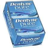 Dentyne Pure Mint with Herbal Accents Sugar Free Gum, 10 Packs of 9 Pieces (90 Total Pieces)